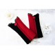 STULPEN Armstulpen Walkstulpen Damenstulpen Handstulpen Pulswärmer Rot Grau Walk Spitze Knopf Frauen E