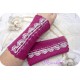 Walkstulpen LILAC Armstulpen Lila Violett Rose