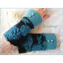 Walk-Armstulpen MEERISHA Azur Dunkelblau