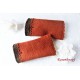 Walkstulpen Rostbraun Damen