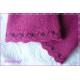 Walkstulpen ALINA Lila Fuchsia Tüll Armstulpen