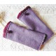 Walkstulpen LILAVEL Armstulpen Rose Lila Violett