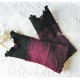 Walkstulpen ISKA Schwarz Weinrot Rose Armstulpen