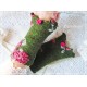 Walkstulpen ROSALIEBCHEN Armstulpen Rosa Rot Grün