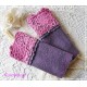 Walkstulpen LILAC Armstulpen Lila Violett Rose