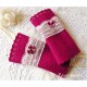 Walkstulpen FELIS Armstulpen Fuchsia Dunkelrosa