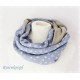 Loopschal Hellblau Grau Damen K