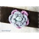Haarband Stirnband Dunkelbraun Fleece K