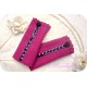 Walkstulpen PINK LADY Armstulpen Fuchsia Spitze