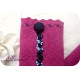Walkstulpen PINK LADY Armstulpen Fuchsia Spitze