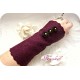 Walkstulpen LIVASS Bordaux Rosa Armstulpen Rose