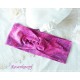 Haarband Stirnband Pink Violett Jersey EK*