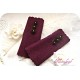 Walkstulpen LIVASS Bordaux Rosa Armstulpen Rose