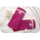 Walkstulpen NIGHTINGALES LOVE Armstulpen Violett Fuchsia