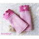 Walkstulpen Braut Rosa Bordeaux K