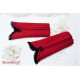 Walkstulpen Rot Grau Walk Spitze Damen E