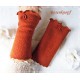 Walkstulpen Ocker Damen Rose  E K