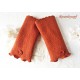 Walkstulpen Ocker Damen Rose  E K