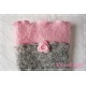 Walkstulpen Grau Rostrot Damen E K