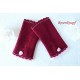 Walkstulpen Rosa Bordeaux Rose Damen