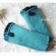 Walkstulpen BLUCE Azur Petrol Rot Armstulpen Rose