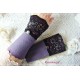 Walkstulpen LILAVEL Armstulpen Rose Lila Violett