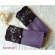 Walkstulpen LILAVEL Armstulpen Rose Lila Violett