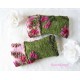 Walkstulpen Grau Rosa Damen K