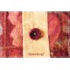Schlupfschal Damen Weinrot Rotorange Unikat