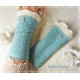 Walkstulpen Hellblau Damen E