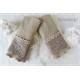 Walkstulpen Sand Spitze Damen K