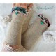 Walkstulpen Sand Spitze Damen K