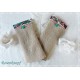 Walkstulpen Sand Spitze Damen K
