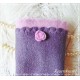 Walkstulpen LAVENDULA Lavendel Bordeaux Armstulpen