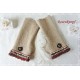 Damenstulpen mit Daumenloch Sand Perle Walk K