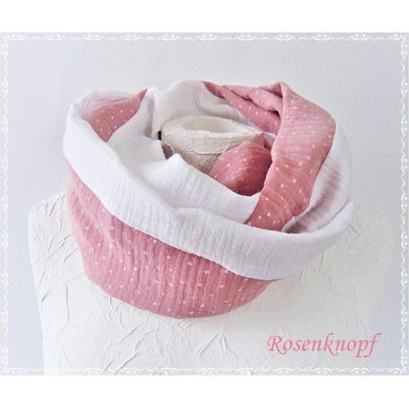 Damenloop Braut Rosa Weiß K