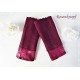 Armstulpen Bordeaux Schwarz Pulswärmer Walk Damen E