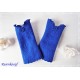 Walkstulpen Azur Eisblau Rose Damen