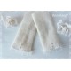 Armstulpen Ivory Pulswärmer Hochzeit E