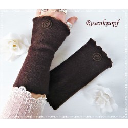 Armstulpen Walk Ivory Pulswärmer Hochzeit K