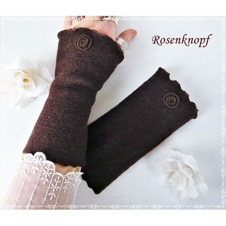 Armstulpen Walk Ivory Pulswärmer Hochzeit K