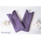 Walkstulpen Braut Lachs Rose K