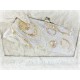 Clutch Tasche Weiß Ivory Hochzeit Vintage EK*