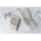 Pulswärmer Armstulpen Hochzeit Ivory Walk EK
