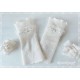 Armstulpen Ivory Hochzeit Walk Pulswärmer *