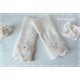 Armstulpen Ivory Hochzeit Walk Pulswärmer *