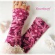 Armstulpen Rosa Fuchsia Pink Pulswärmer Jersey EK*