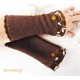 Armstulpen Walk Braun Apricot Pulswärmer E*