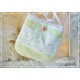 Handtasche Tasche Hellgrün Lindgrün Weiß Hochzeit EK*
