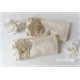 Armstulpen Ivory Beige Pulswärmer Walk Hochzeit *